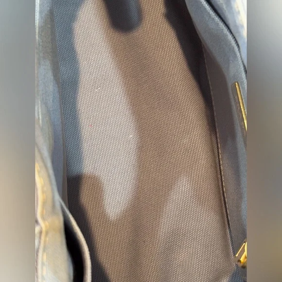 *SOLD*PRADA Canapa Small Tote With Original Cards of Authencity and Dust Bag. - Picture 11 of 14